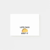 Laten we het aan Taco overhandigen Post-it® Notes (Voorkant)