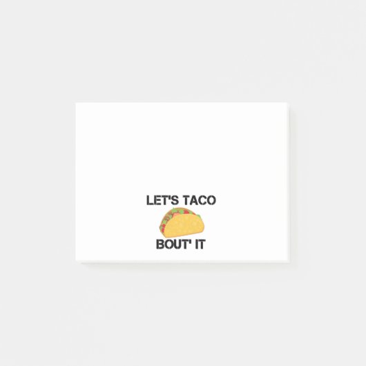Laten we het aan Taco overhandigen Post-it® Notes (Voorkant)