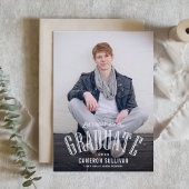 Laten we het Afstuderen foto-Afstuderen vieren Kaart