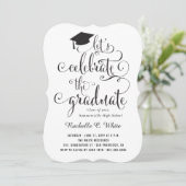 Laten we het Afstuderen Klassieke Afstudeerder fee Kaart (Staand voorkant)