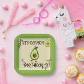 Laten we het avo-vieren! Birthday Bash" Bord (Feest)