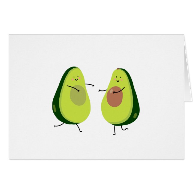 LATEN WE HET AVOCUDDLE, AVOCADO-ONTWERP VERMIJDEN (Voorkant Horizontaal)