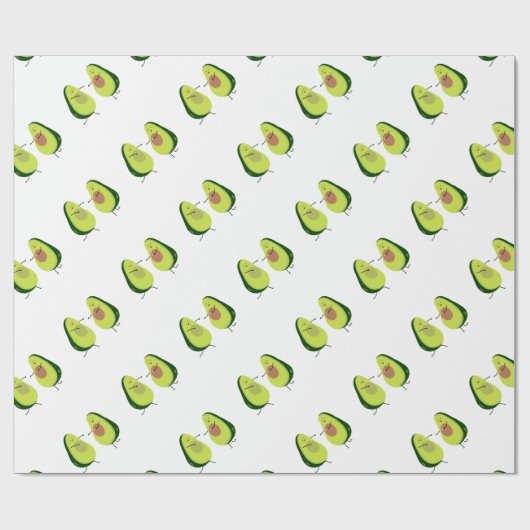 LATEN WE HET AVOCUDDLE, AVOCADO-ONTWERP VERMIJDEN CADEAUPAPIER (Vlak)