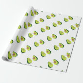 LATEN WE HET AVOCUDDLE, AVOCADO-ONTWERP VERMIJDEN CADEAUPAPIER (Uitgerold)