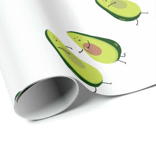 LATEN WE HET AVOCUDDLE, AVOCADO-ONTWERP VERMIJDEN CADEAUPAPIER (Rol Hoek)