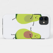 LATEN WE HET AVOCUDDLE, AVOCADO-ONTWERP VERMIJDEN Case-Mate iPhone CASE (Achterkant (horizontaal))