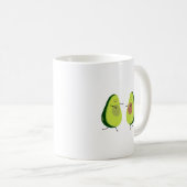 LATEN WE HET AVOCUDDLE, AVOCADO-ONTWERP VERMIJDEN KOFFIEMOK (Voorkant rechts)