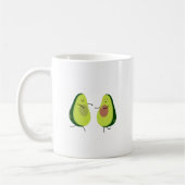 LATEN WE HET AVOCUDDLE, AVOCADO-ONTWERP VERMIJDEN KOFFIEMOK (Links)