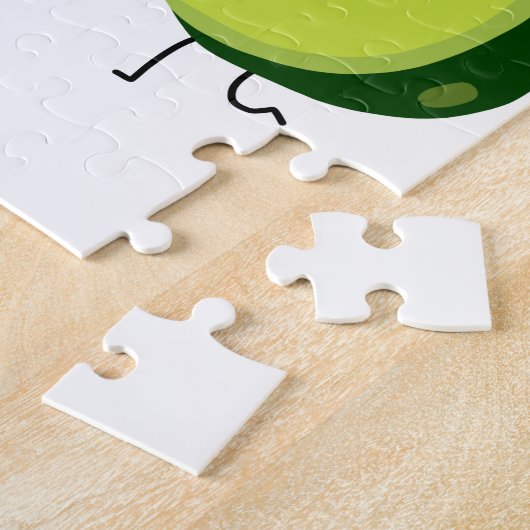 LATEN WE HET AVOCUDDLE, AVOCADO-ONTWERP VERMIJDEN LEGPUZZEL (Zijkant)