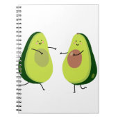 LATEN WE HET AVOCUDDLE, AVOCADO-ONTWERP VERMIJDEN NOTITIEBOEK (Voorkant)