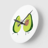 LATEN WE HET AVOCUDDLE, AVOCADO-ONTWERP VERMIJDEN RONDE KLOK (Hoek)
