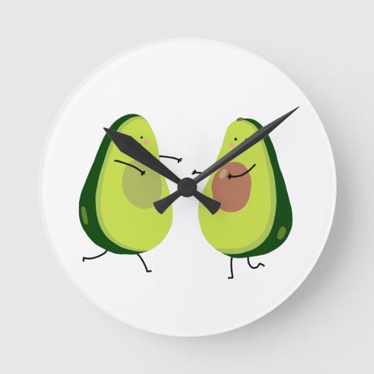 LATEN WE HET AVOCUDDLE, AVOCADO-ONTWERP VERMIJDEN RONDE KLOK (Voorkant)