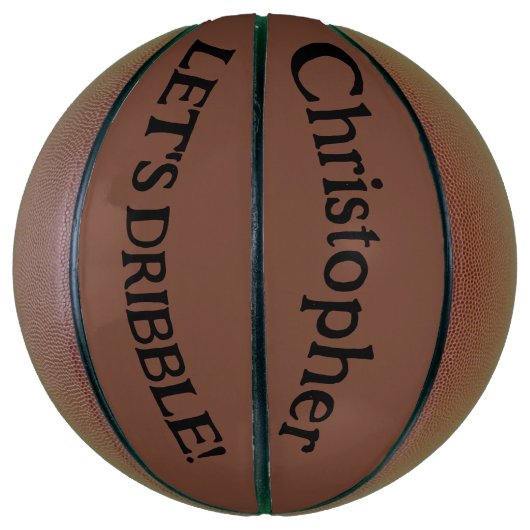 Laten we het Basketball op volle grootte uitboren Basketbal (Verticaal)