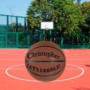 Laten we het Basketball op volle grootte uitboren Basketbal