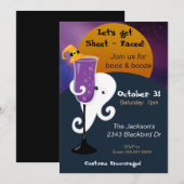 Laten we het blad voor ogen houden Cocktail Hallow Kaart (Voorkant / Achterkant)