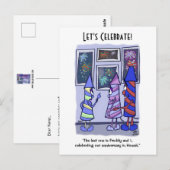 Laten we het Briefkaart van de Onafhankelijkheidsd (Voorkant / Achterkant)