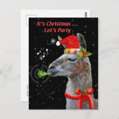 Laten we het Briefkaart van de Partij (Voorkant / Achterkant)