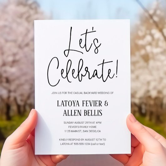 Laten we het Casual Rondtocht vieren. Kaart