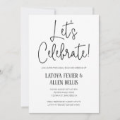 Laten we het Casual Rondtocht vieren. Kaart (Voorkant)