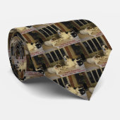 Laten we het debat houden. dan nog steeds vrienden stropdas (Opgerold)