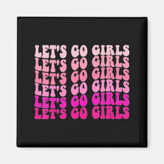 Laten we het deel van de Bridal van de Retro Brida Magneet (Voorkant)