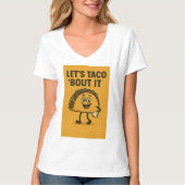 Laten we het erover hebben  t-shirt (Voorkant)