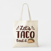 Laten we het erover hebben tote bag (Achterkant)