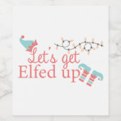 Laten we het etiket van de vergeten wijn halen (Enkel label)