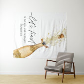 Laten we het feest van het verloofde paar vieren A Wandkleed (In Situ (horizontaal))