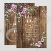 Laten we het Feest Vieren van de Landelijke Bloem  Kaart (Voorkant / Achterkant)