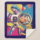 Laten we het feministische patriarchaat vernietige sherpa deken (Voorkant)