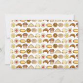 Laten we het gebak van het gebak vieren Breakfast  Kaart (Achterkant)