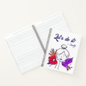 Laten we het gepersonaliseerde checklist doen notitieboek (Binnen)