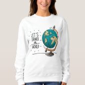 Laten we het grafische avontuur van het World Were Trui (Voorkant)