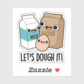 Laten we het grappig maken om te snoeien. sticker (Vel)