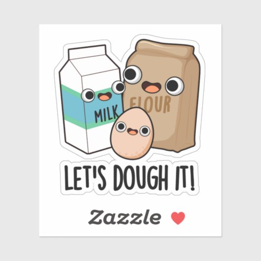 Laten we het grappig maken om te snoeien. sticker (Vel)