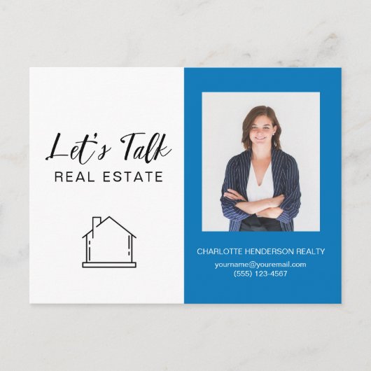 Laten we het hebben over de Logo van de Estate Fot Briefkaart (Voorkant)