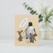 Laten we het hebben over evolutie briefkaart (Staand voorkant)