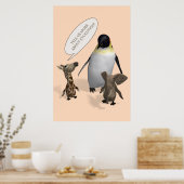 Laten we het hebben over evolutie poster (Keuken)