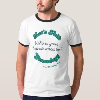 Laten we het hebben over Genealogie: Favoriete Voo T-shirt