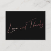 Laten we het hebben over Gifts Roos Gold Handwriti Informatiekaartje (Achterkant)