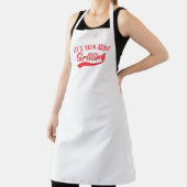 Laten we het hebben over grilling schort (Insitu)