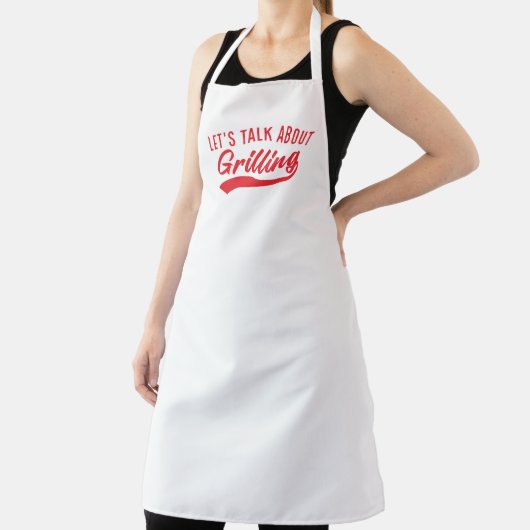 Laten we het hebben over grilling schort (Insitu)