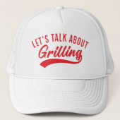 Laten we het hebben over grilling trucker pet (Voorkant)