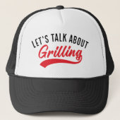 Laten we het hebben over grilling trucker pet (Voorkant)