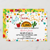 Laten we het hebben over liefdesbetrokkenheid Huwe Kaart (Voorkant / Achterkant)