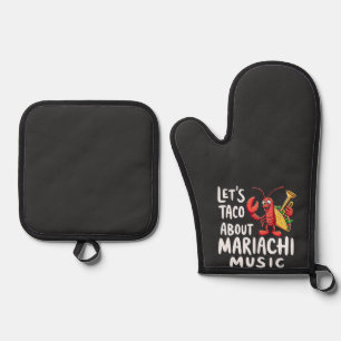 Laten we het hebben over Mariachi Music: Funny Lob Ovenwant & Pannenlap Set