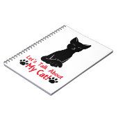 Laten we het hebben over mijn kat notitieboek (Linkerzijde)