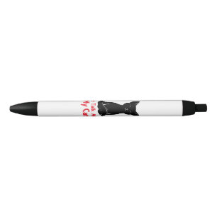 Laten we het hebben over mijn kat zwarte inkt pen