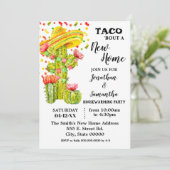 Laten we het hebben over New Home fiesta housewarm Kaart (Staand voorkant)